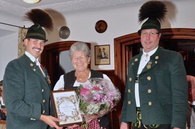 Ehrung von Elisabeth Strubreiter für 50-jährige Mitgliedschaft